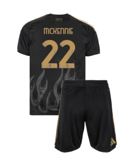 Juventus Weston McKennie #22 Maglia Gara Terza Repliche 2026-27 Bambino Maniche Corte Juventus Weston McKennie #22 Maglia Gara Terza Repliche 2026-27 Bambino Maniche Corte